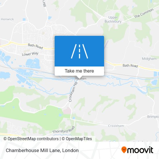 Chamberhouse Mill Lane map