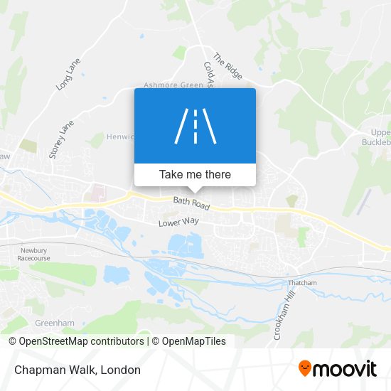Chapman Walk map