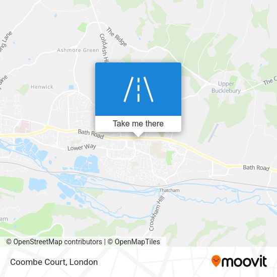 Coombe Court map