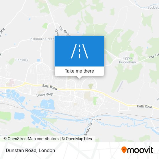 Dunstan Road map