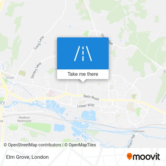 Elm Grove map