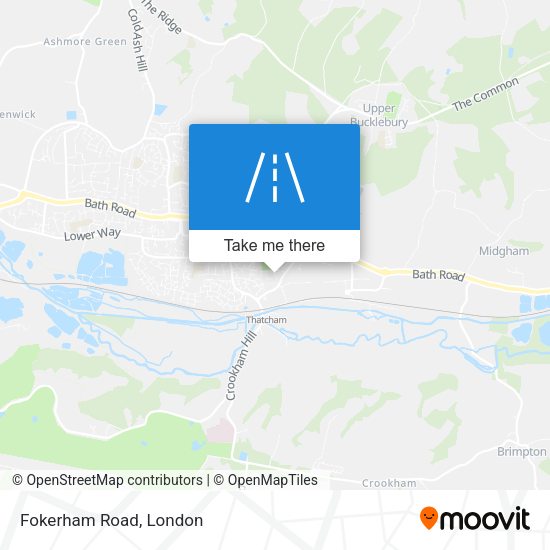 Fokerham Road map