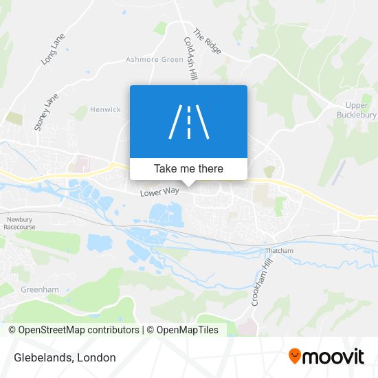 Glebelands map