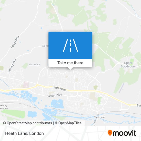 Heath Lane map