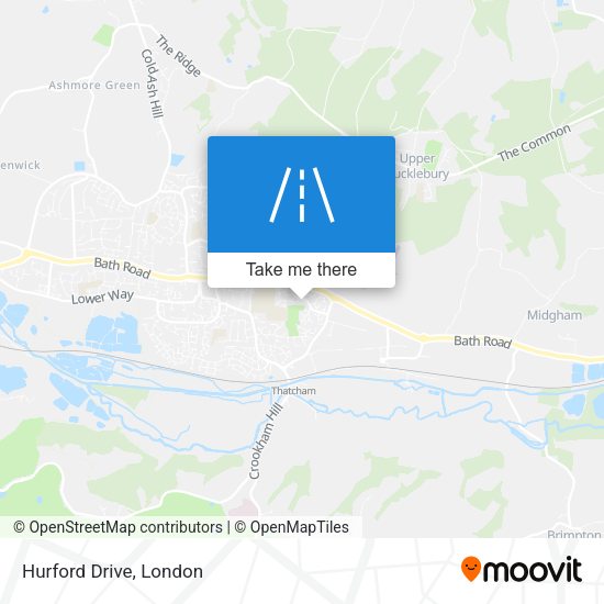 Hurford Drive map