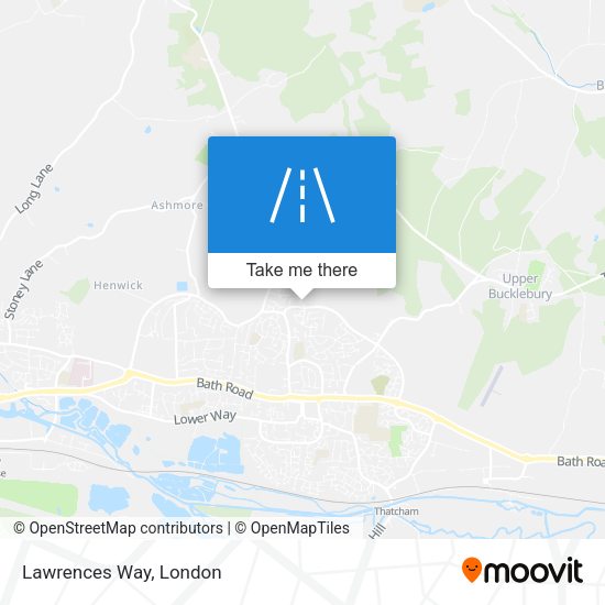 Lawrences Way map