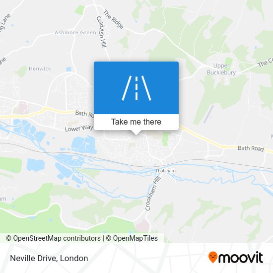 Neville Drive map