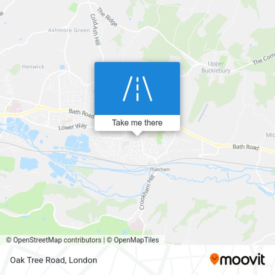 Oak Tree Road map