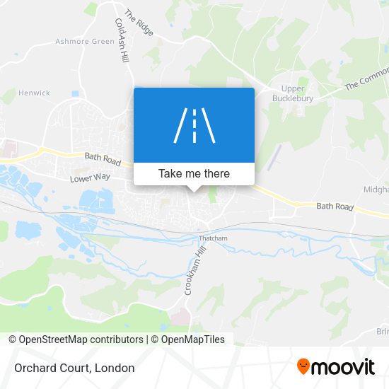 Orchard Court map