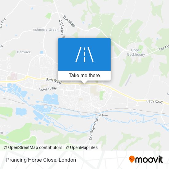 Prancing Horse Close map