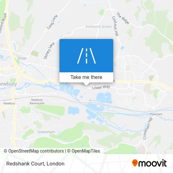 Redshank Court map