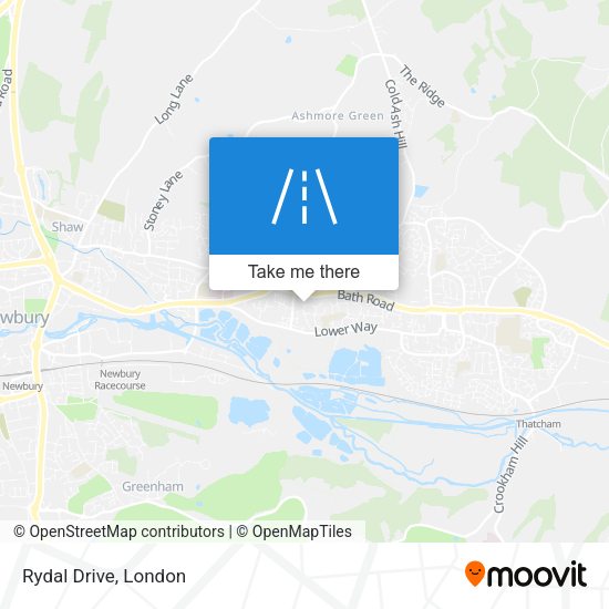 Rydal Drive map
