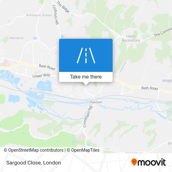 Sargood Close map