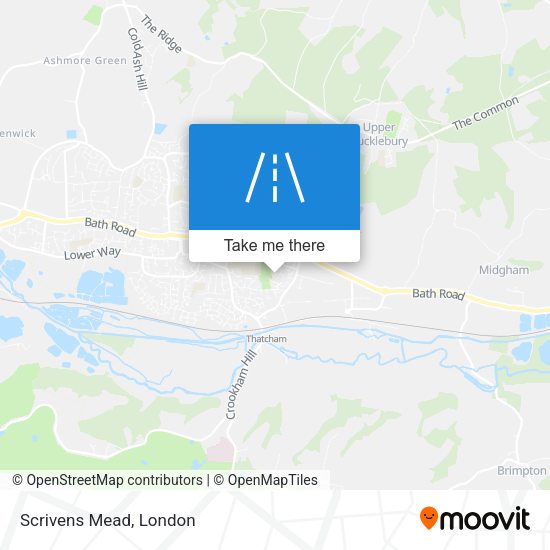 Scrivens Mead map