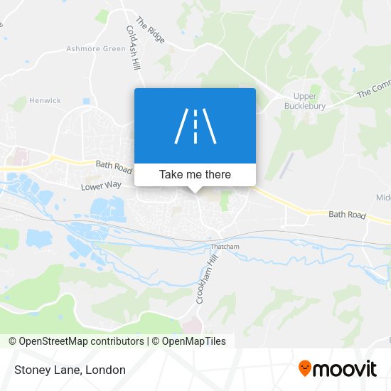 Stoney Lane map