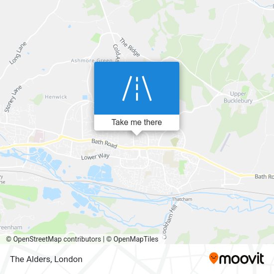 The Alders map