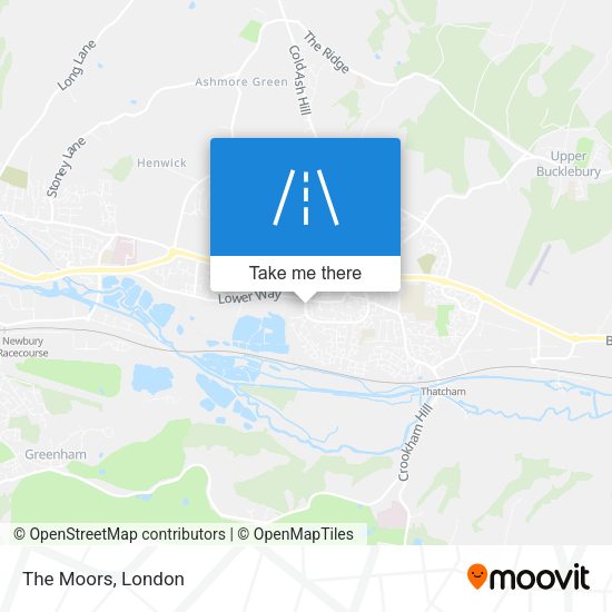 The Moors map