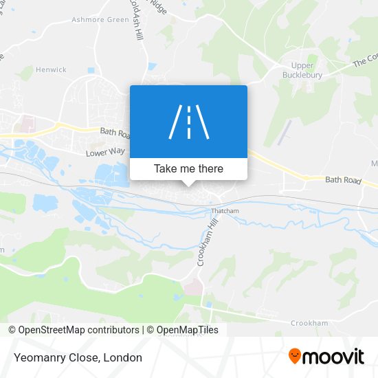 Yeomanry Close map