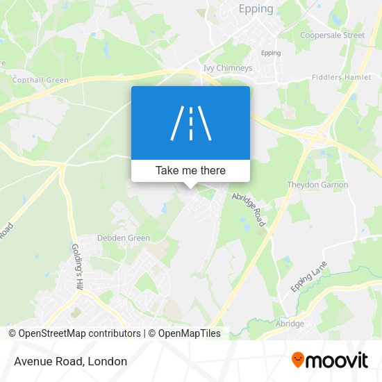 Avenue Road map