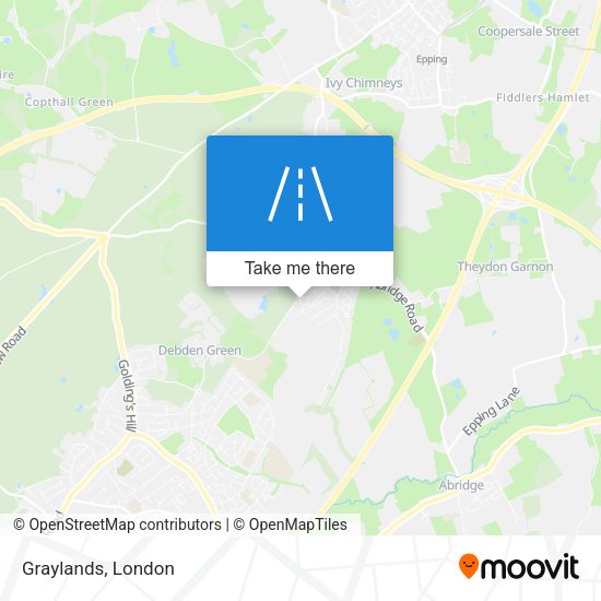 Graylands map