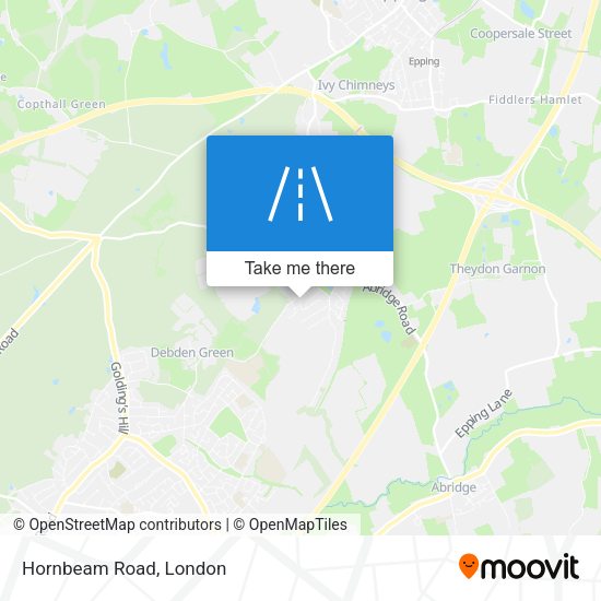 Hornbeam Road map