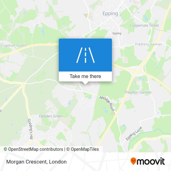 Morgan Crescent map