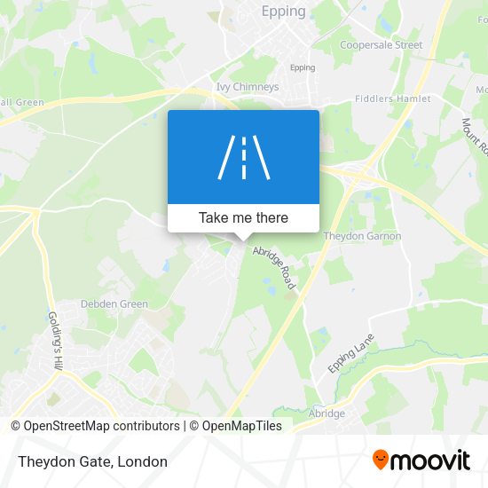 Theydon Gate map