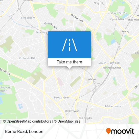 Berne Road map