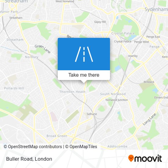 Buller Road map