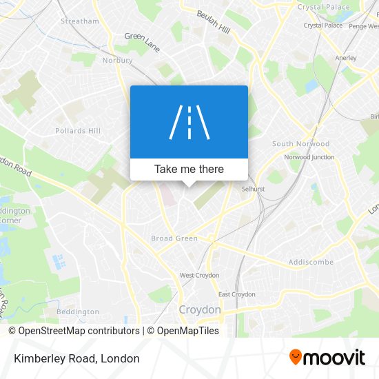 Kimberley Road map
