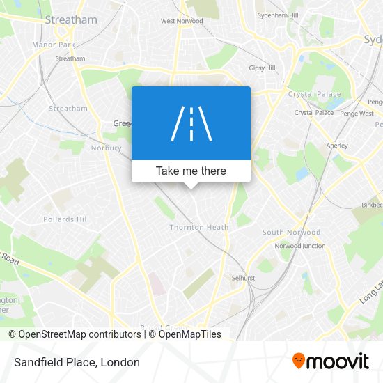 Sandfield Place map
