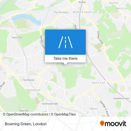 Bowring Green map