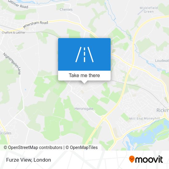 Furze View map