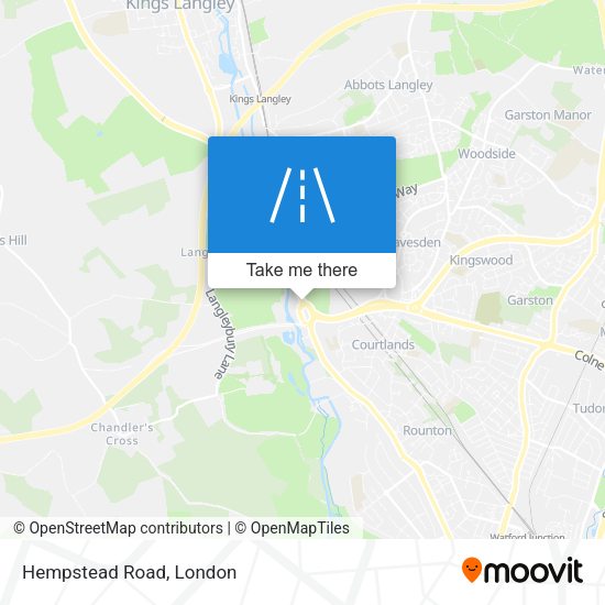 Hempstead Road map
