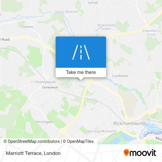 Marriott Terrace map