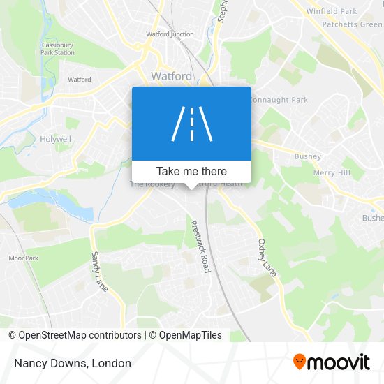Nancy Downs map