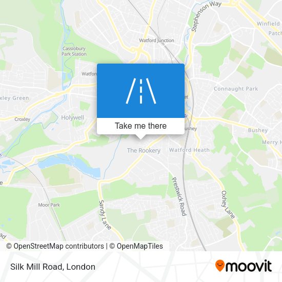 Silk Mill Road map