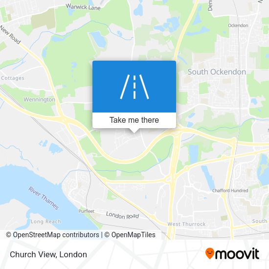 Church View map