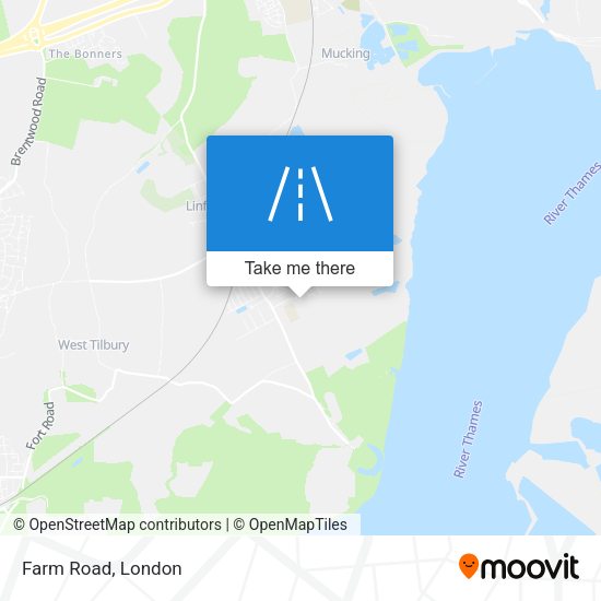 Farm Road map
