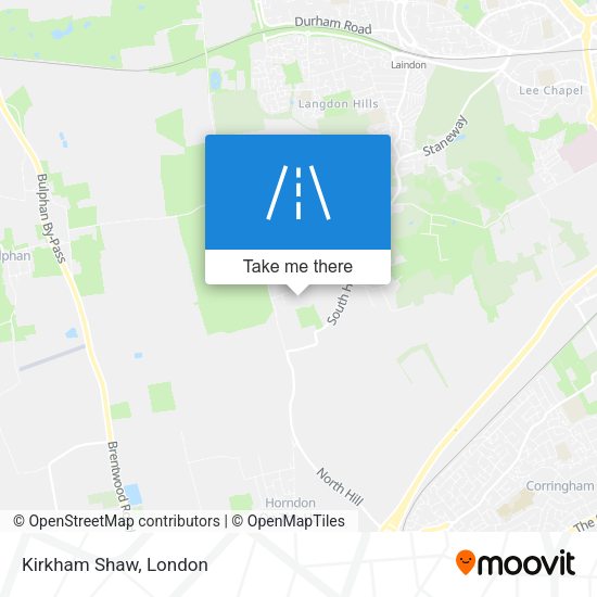Kirkham Shaw map