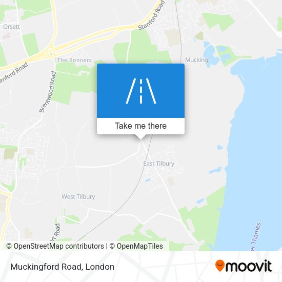 Muckingford Road map