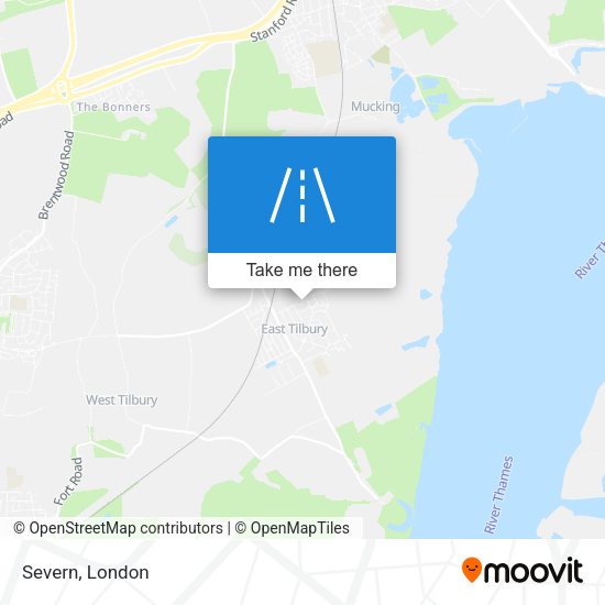 Severn map