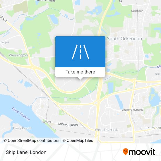 Ship Lane map