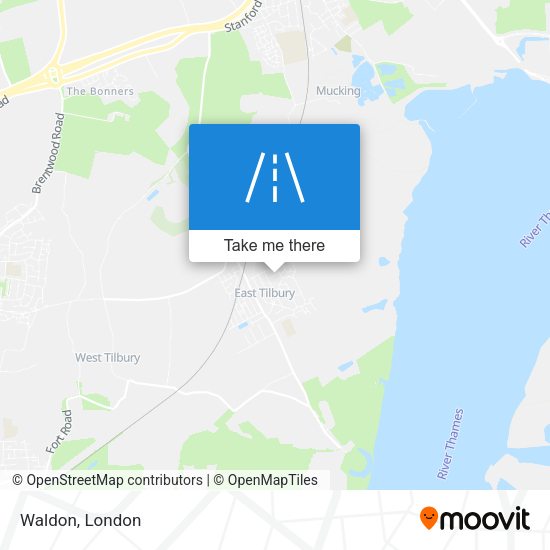 Waldon map