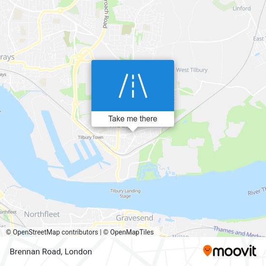 Brennan Road map