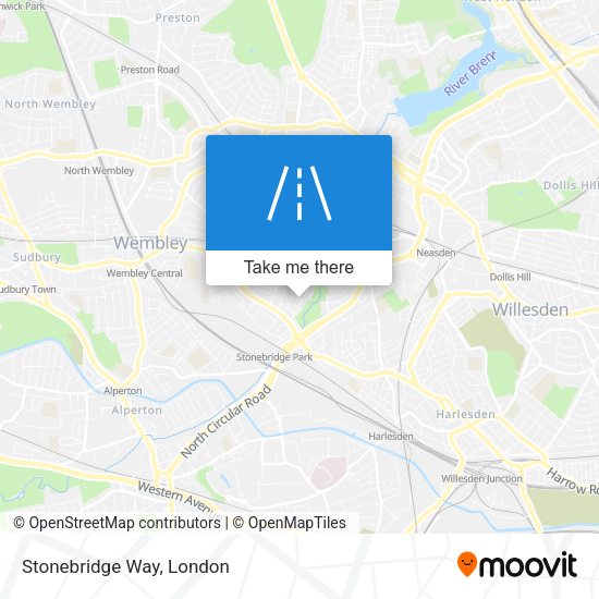 Stonebridge Way map