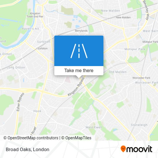 Broad Oaks map