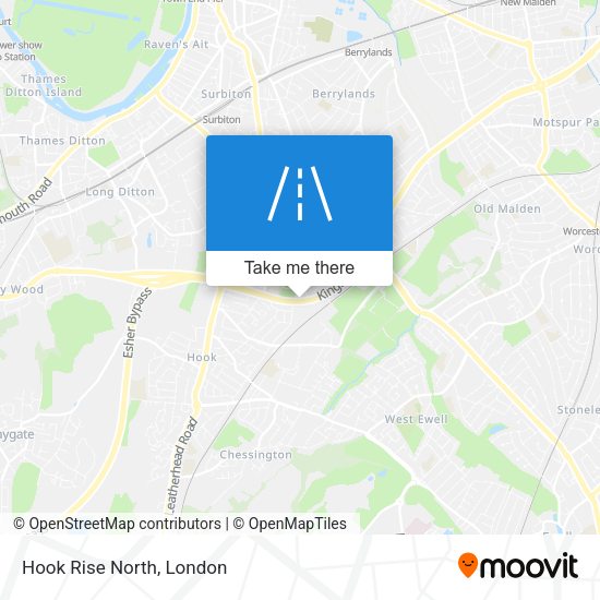 Hook Rise North map