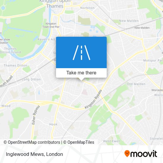 Inglewood Mews map