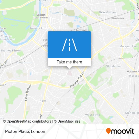 Picton Place map
